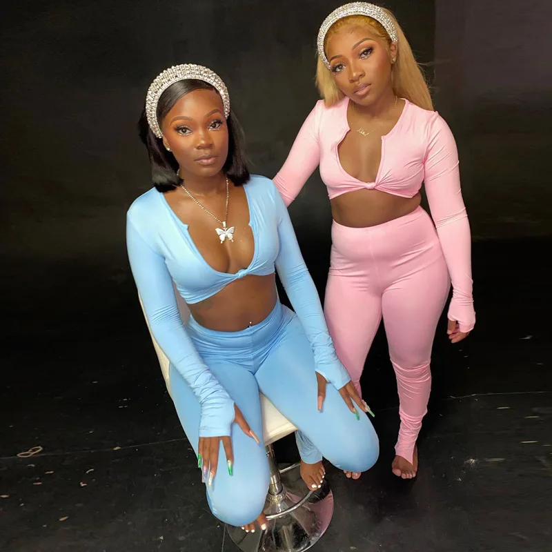 2021 Ins Style V-neck Bodycon Fall Sets Crop Top Two Piece Jogger Set Workout Long Sleeve Yoga Fitness Women, 5 colors
2021 Ins Style V-neck Bodycon Fall Sets Crop Top Two Piece Jogger Set Workout Long Sleeve Yoga Fitness Women, 5 colors