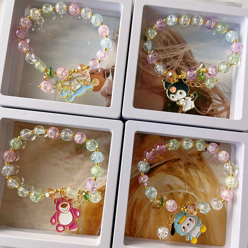 New Korean Cute beads Bracelet Glass Bracelets For Girls Star Moon Cloud Flower bracelet Jewelry Accessories
New Korean Cute beads Bracelet Glass Bracelets For Girls Star Moon Cloud Flower bracelet Jewelry Accessories