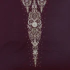 Bead Sequin Shantou Embroidery Ribbon Hand Made Lace Colar Trim