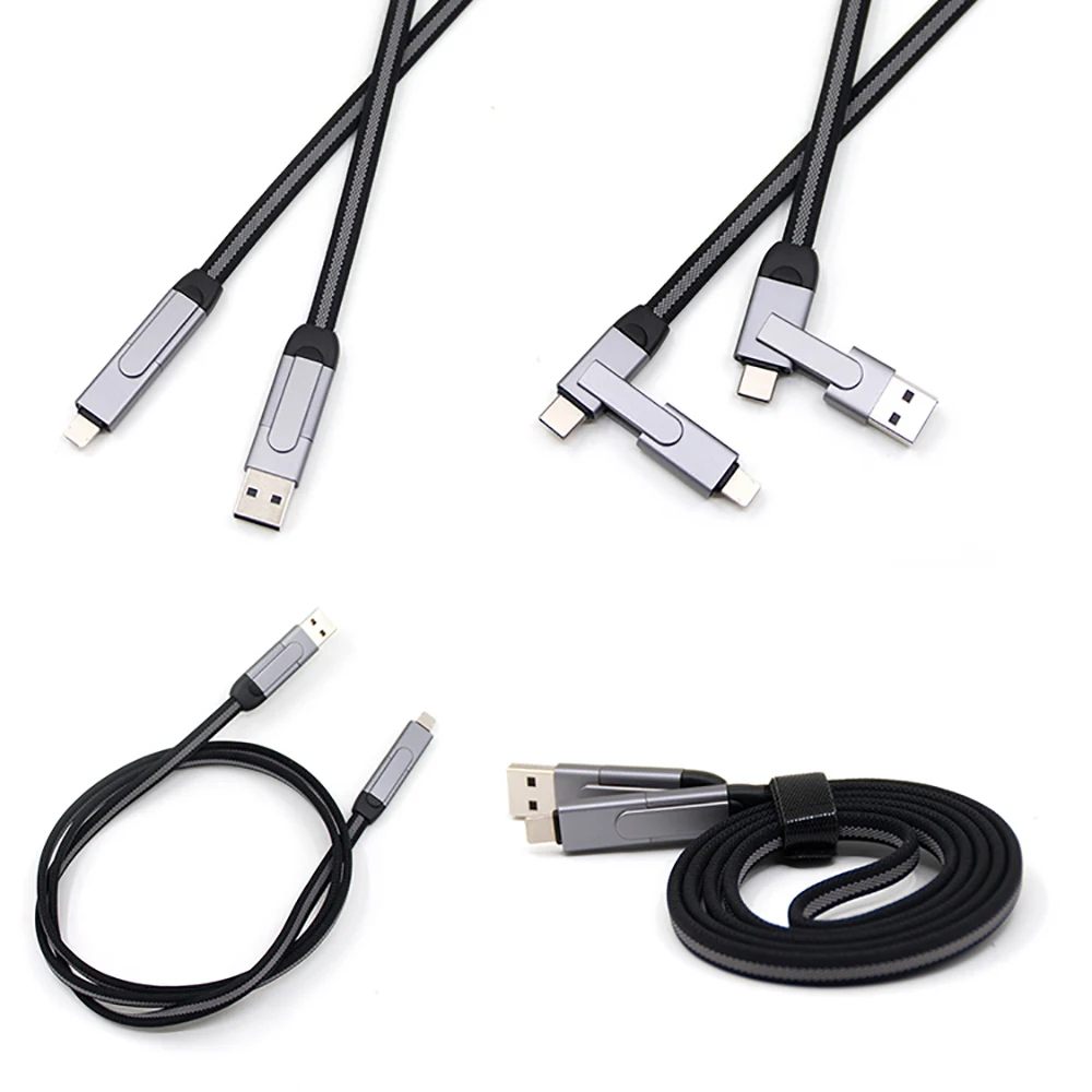 Free Shipping 1 Sample OK 6 in 1 Quick Charging Cable For iPhone Micro USB PD 60W Type C to Type C Data Cable
Free Shipping 1 Sample OK 6 in 1 Quick Charging Cable For iPhone Micro USB PD 60W Type C to Type C Data Cable