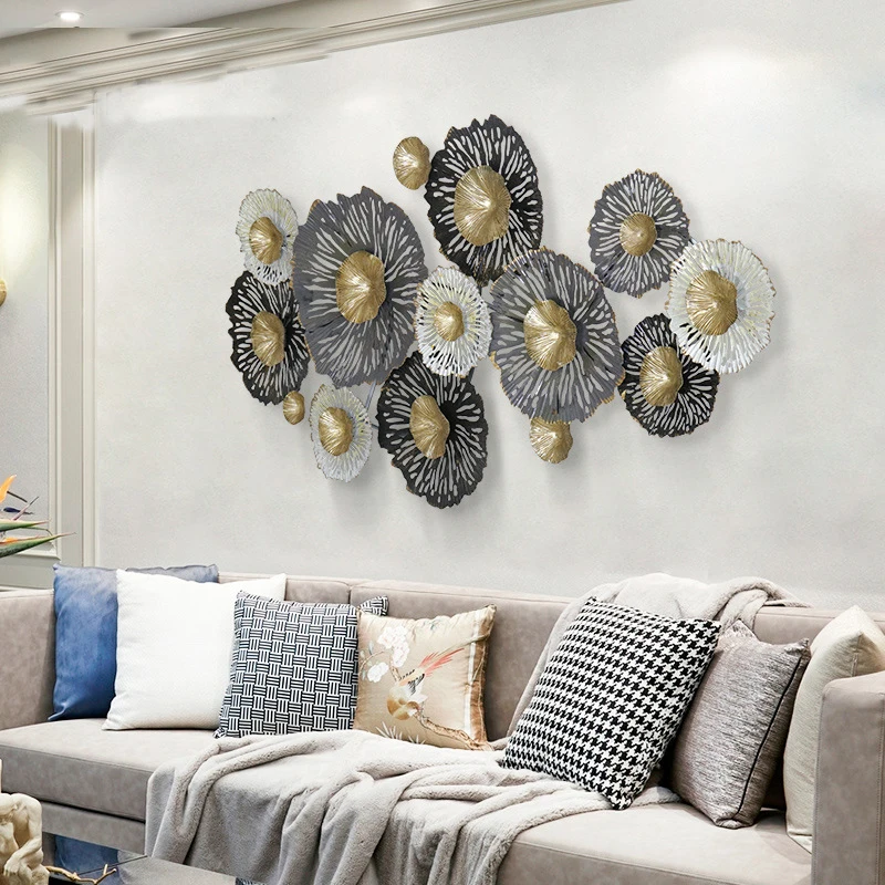 Home Wall Mount Decoration European Style Iron 3d Creative Living Room Sofa Background Light Luxury Metal, As photo
Home Wall Mount Decoration European Style Iron 3d Creative Living Room Sofa Background Light Luxury Metal, As photo