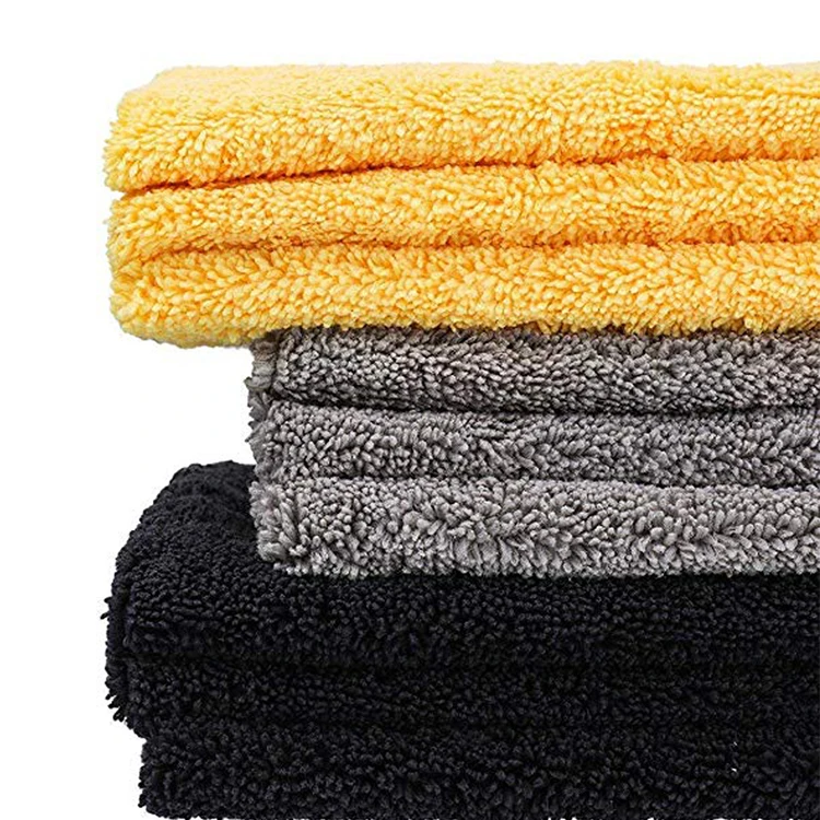 Hot Sale Custom  Hoem Kitchen Cleaning Cloth Coral fleece Car Wash Towel Water Absorption Quick Drying Microfiber Cleaning Cloth