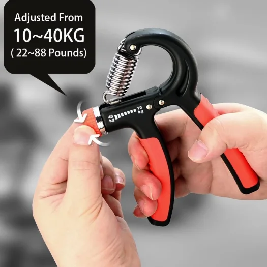 New Arrival Wholesale Adjustable Hand Grip Exerciser Finger Trainer At Home Gym Grip Power Resistance Hand Gripper Strengths, Black/orange/blue/gray/green
New Arrival Wholesale Adjustable Hand Grip Exerciser Finger Trainer At Home Gym Grip Power Resistance Hand Gripper Strengths, Black/orange/blue/gray/green