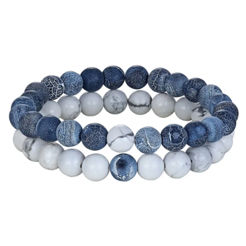 SC New Arrival Fashion Adjustable Elastic Chain Couple Bracelet Elegant Natural Stone Beaded Couple Bracelets for Women Men, Green, brown, blu, orange
SC New Arrival Fashion Adjustable Elastic Chain Couple Bracelet Elegant Natural Stone Beaded Couple Bracelets for Women Men, Green, brown, blu, orange
