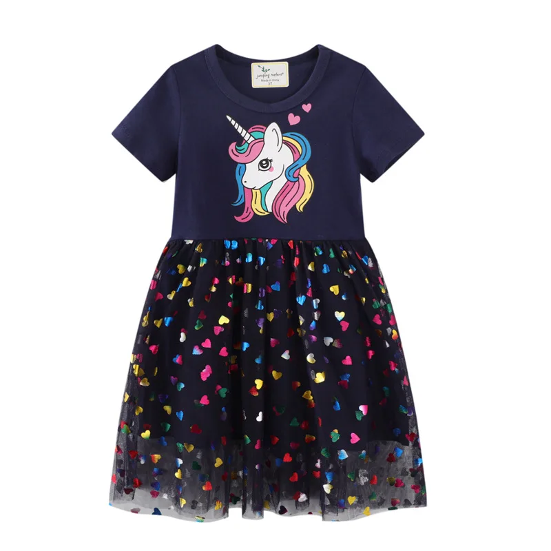Best seller unicorn cartoon summer girl dress cartoon dress with shiny sequin spangle party wear dresses for girls, Shown
Best seller unicorn cartoon summer girl dress cartoon dress with shiny sequin spangle party wear dresses for girls, Shown