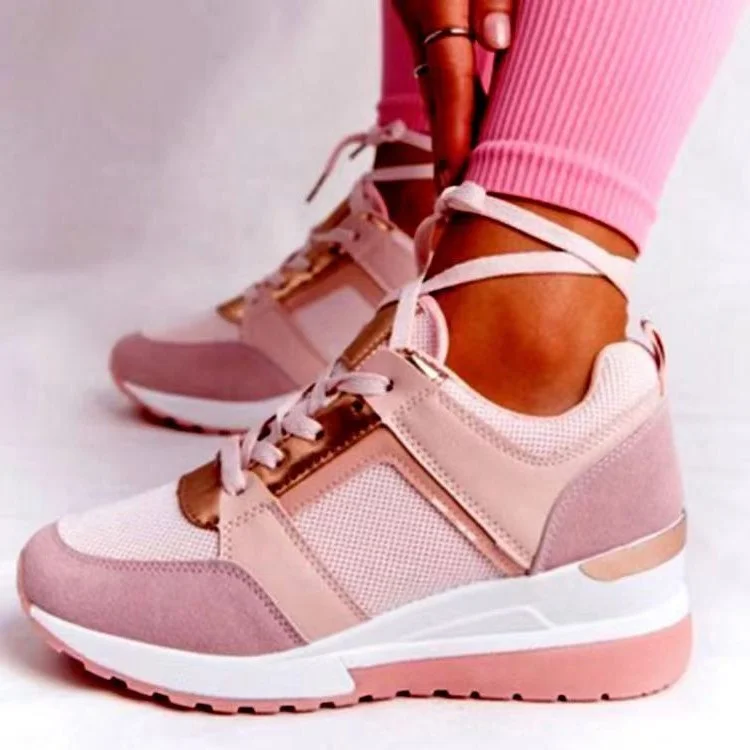 Fashion Trend Daily Life Mesh Causal Women Shoes Breathable Round Lace Up Light Weight Sneakers Low price Sports Shoes, White grey pink brown
Fashion Trend Daily Life Mesh Causal Women Shoes Breathable Round Lace Up Light Weight Sneakers Low price Sports Shoes, White grey pink brown