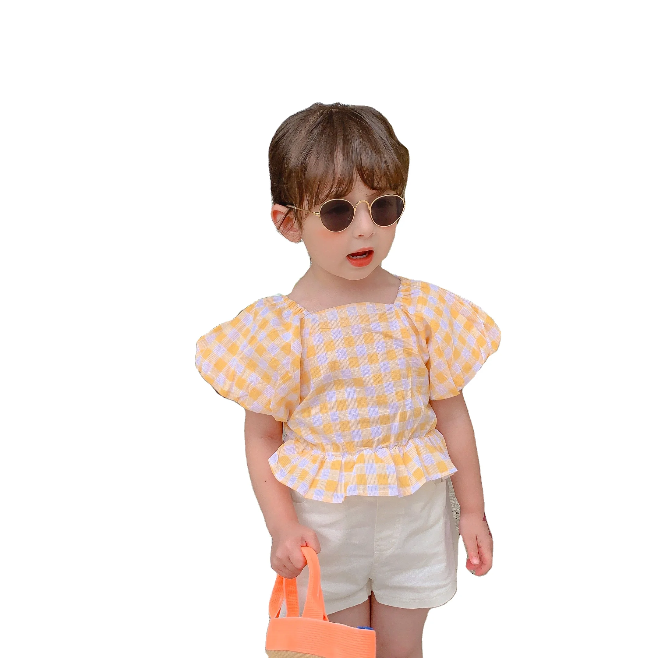 2021 high quality children clothing plaid cute short-sleeves shirts summer girls shirts
2021 high quality children clothing plaid cute short-sleeves shirts summer girls shirts