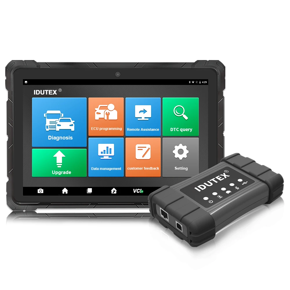 IDUTEX TPS930 PRO for universal Multiple commercial car & 24v diesel truck agriculture diagnostic tool+10.1" diagnostic tablet
IDUTEX TPS930 PRO for universal Multiple commercial car & 24v diesel truck agriculture diagnostic tool+10.1" diagnostic tablet