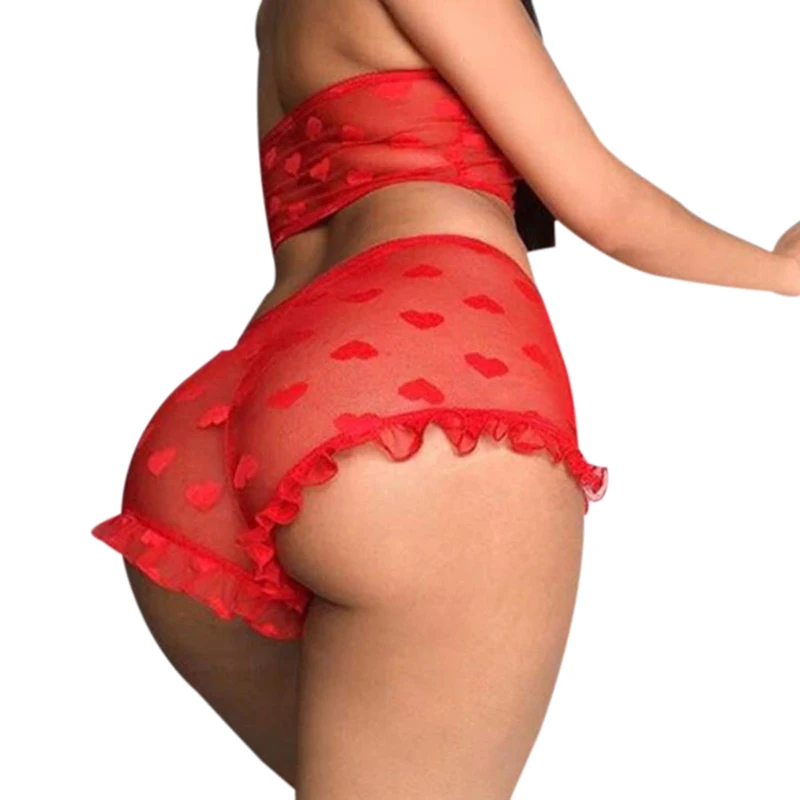 Sexy Love Stitching Lace Lingerie Set Transparent Wrap Lingerie Set Lace Lingerie Panties Set
Sexy Love Stitching Lace Lingerie Set Transparent Wrap Lingerie Set Lace Lingerie Panties Set