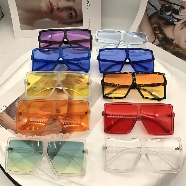 2021 Cheap Factory OEM Oversize Vintage Square Sun Glasses 2020 Coloful UV400 Sun Glass, PC Lens Women Sunglasses/
2021 Cheap Factory OEM Oversize Vintage Square Sun Glasses 2020 Coloful UV400 Sun Glass, PC Lens Women Sunglasses/