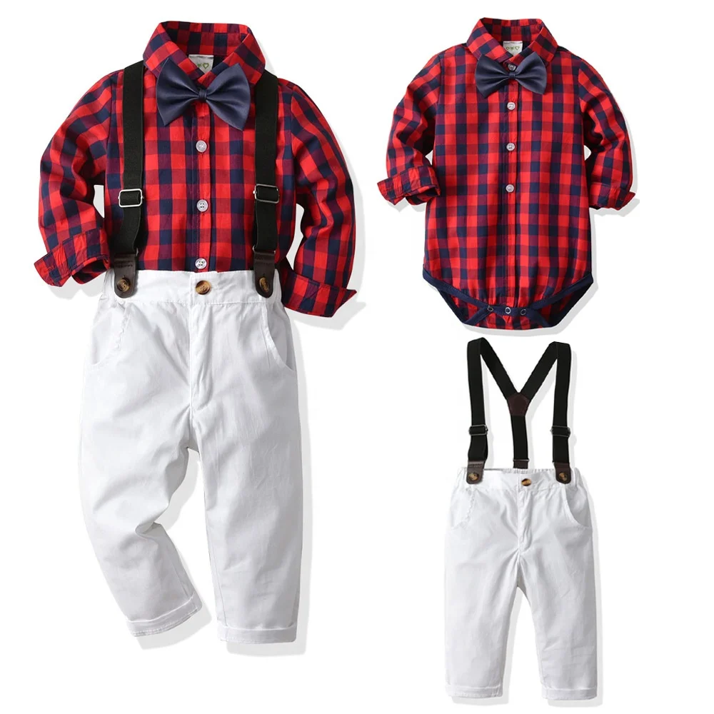 B60465A 2019 boys spring and autumn gentleman's suit boys plaid birthday suit bow tie trousers formal suit, Picture shows
B60465A 2019 boys spring and autumn gentleman's suit boys plaid birthday suit bow tie trousers formal suit, Picture shows