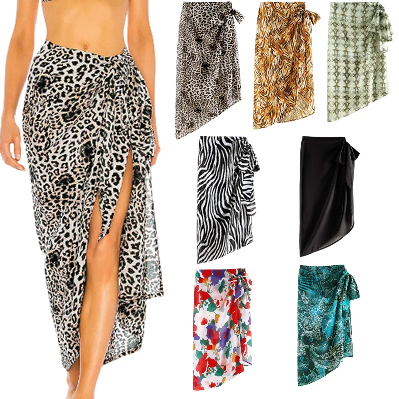 Printed Chiffon Shirt Sunscreen Clothing Long Sarongs Beach Wear Wrap Skirt, Customized color
Printed Chiffon Shirt Sunscreen Clothing Long Sarongs Beach Wear Wrap Skirt, Customized color
