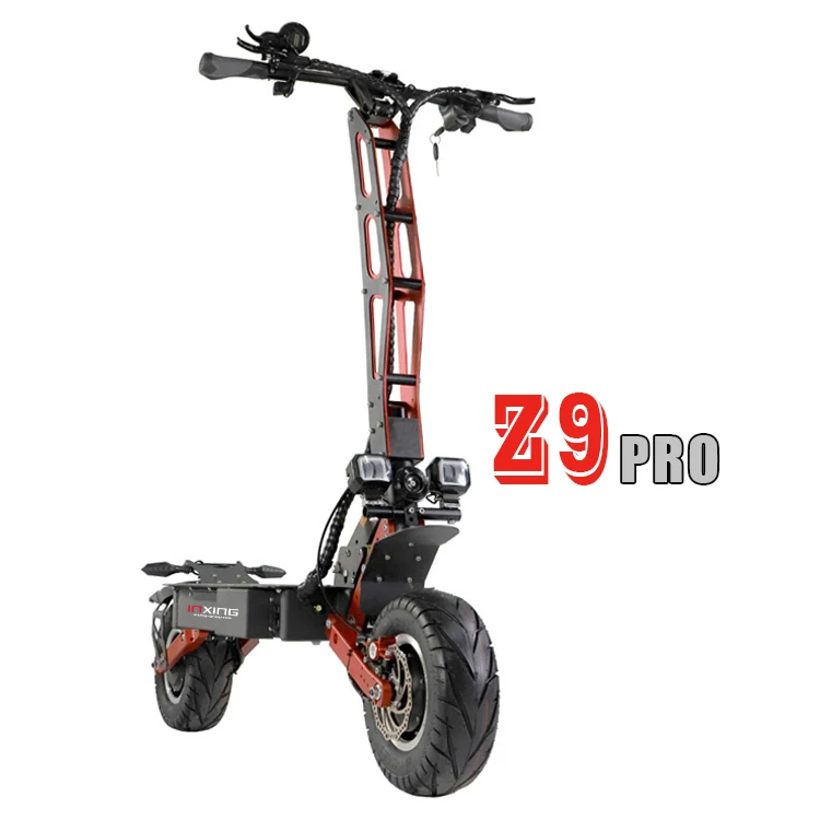 Z9 pro 13 Inch 6000W Trotinette Motorcycle Stand Up Folding Adult Scooter, Black&red
Z9 pro 13 Inch 6000W Trotinette Motorcycle Stand Up Folding Adult Scooter, Black&red