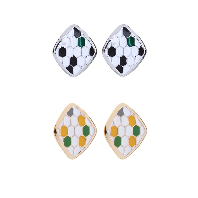 e9102299 Korean Geometric Jewelry Square Enamel Honeycomb Mosaic Gold Rhodium Plated Fashion Kpop Stud Earrings Wholesale
e9102299 Korean Geometric Jewelry Square Enamel Honeycomb Mosaic Gold Rhodium Plated Fashion Kpop Stud Earrings Wholesale
