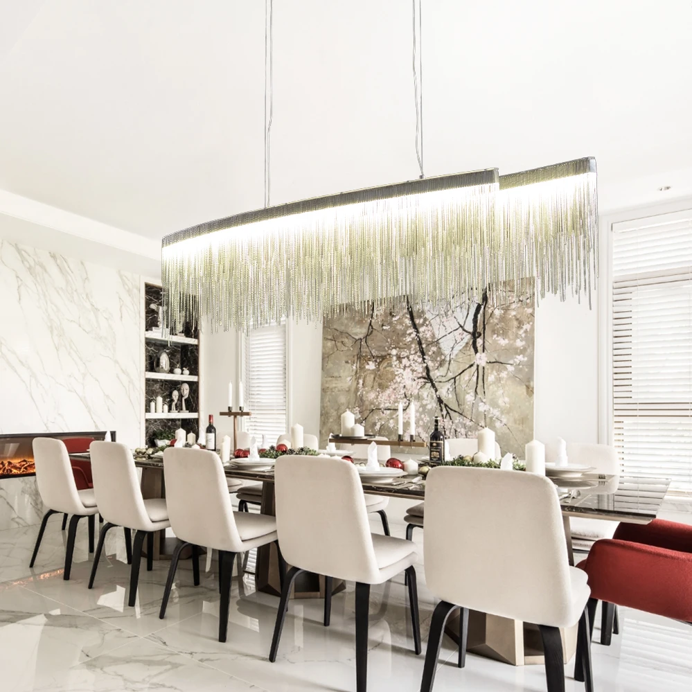 Silver chrome metal chains pendant light led chandeliers pendants for restaurant JY9201
Silver chrome metal chains pendant light led chandeliers pendants for restaurant JY9201