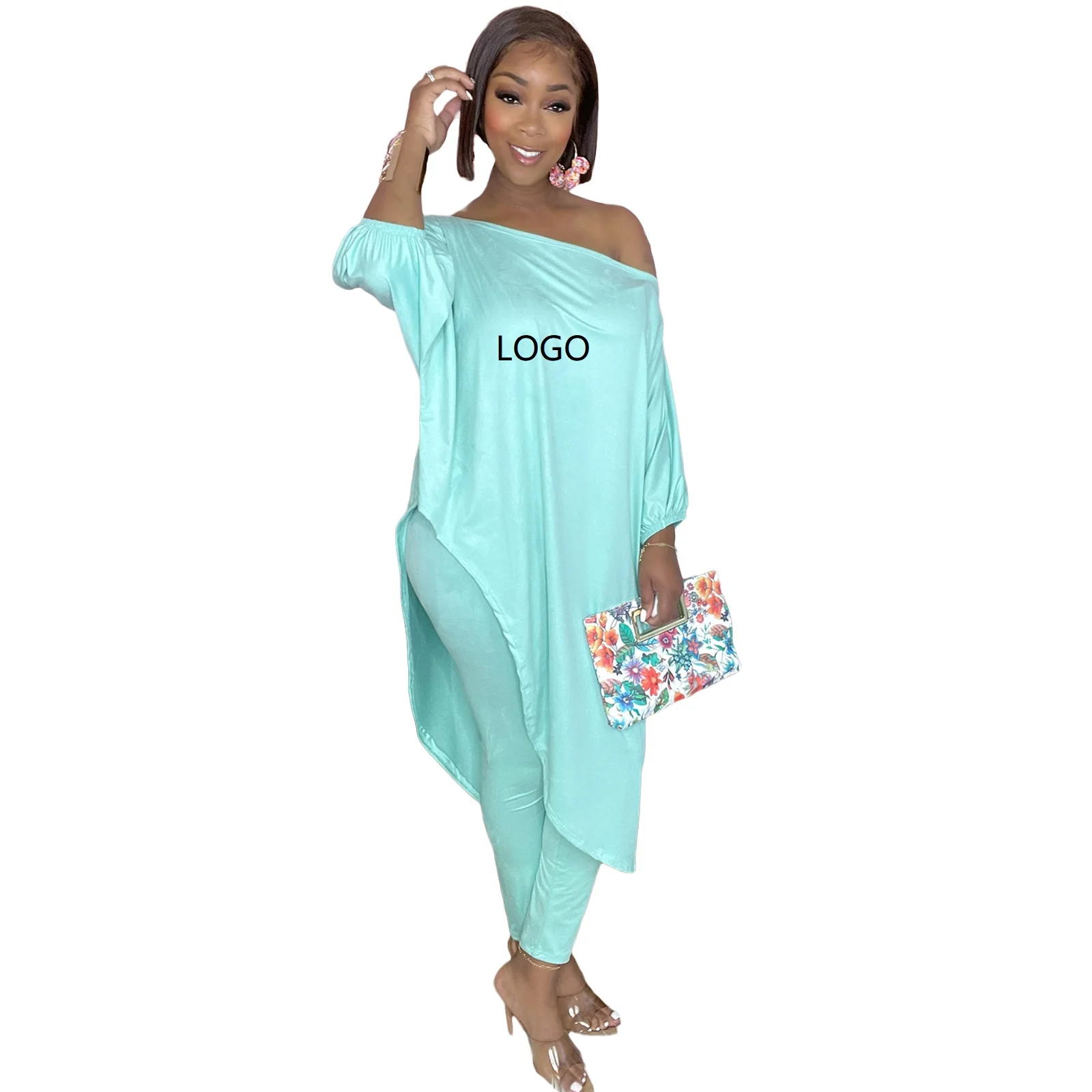 Hot Sal Autumn Fashion Solid Color Tracksuit Set Casual Custom Logo T-Shirt Irregular Trousers Two Piece Pant Set, Customized color
Hot Sal Autumn Fashion Solid Color Tracksuit Set Casual Custom Logo T-Shirt Irregular Trousers Two Piece Pant Set, Customized color