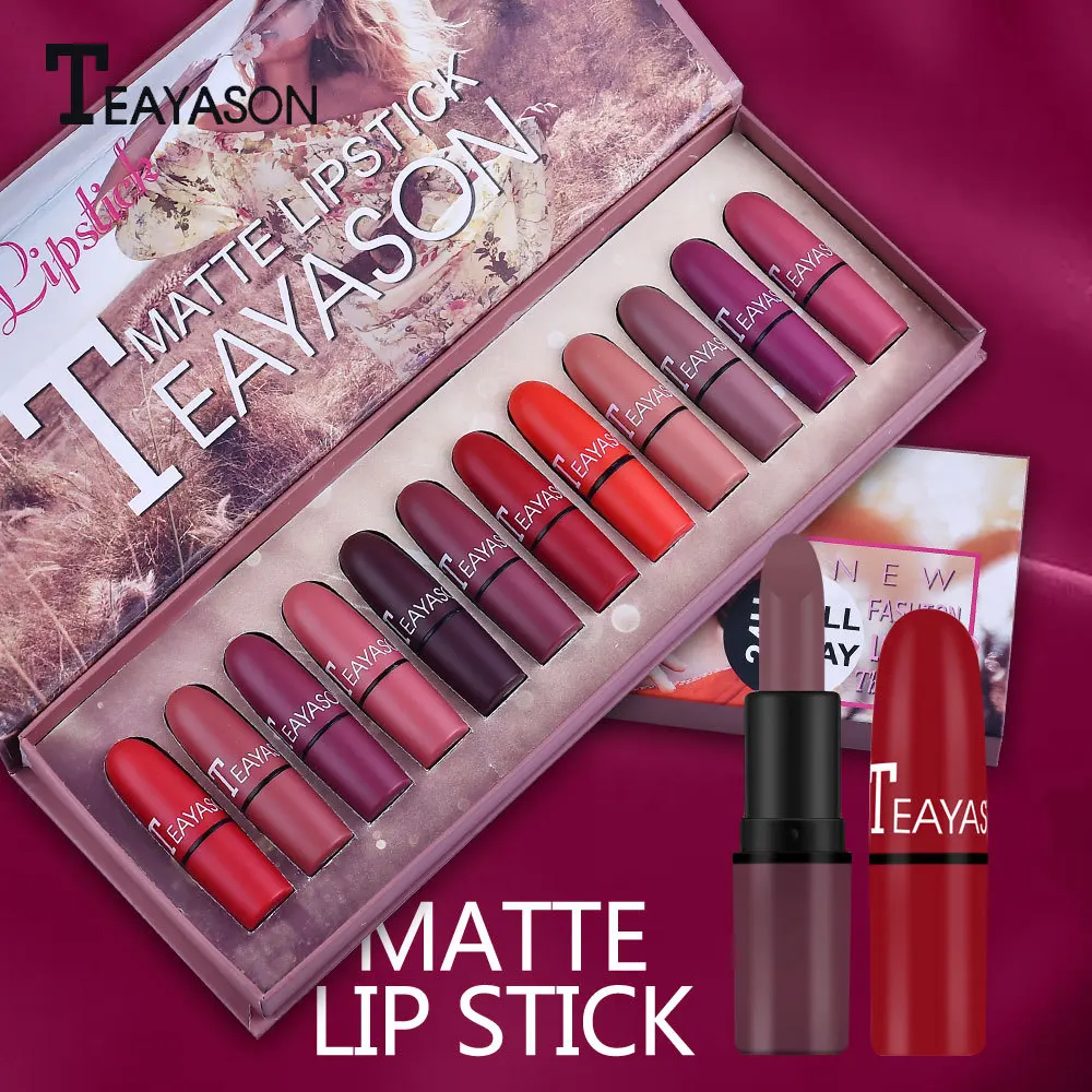 hot best selling matte Lipstick Set GIFT12pcs/lot Waterproof long lasting lipstick lbullet shape lipstick case matches
hot best selling matte Lipstick Set GIFT12pcs/lot Waterproof long lasting lipstick lbullet shape lipstick case matches