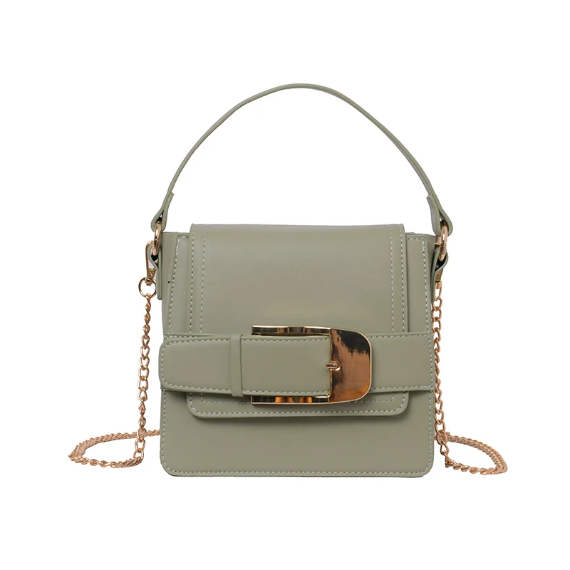 Belt Buckle PU Leather Crossbody Bags For Women 2020 Small Chain Shoulder Messenger Bag Female Handbags and Purses, 6 colors
Belt Buckle PU Leather Crossbody Bags For Women 2020 Small Chain Shoulder Messenger Bag Female Handbags and Purses, 6 colors