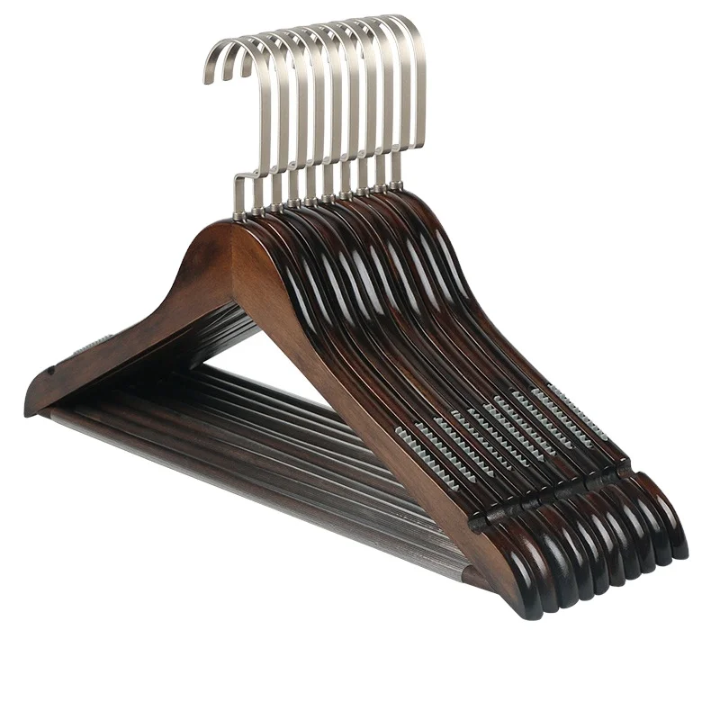High Quality Wholesale Custom Adult and Kids Coat Rack Dark Wood Clothes Hangers, Picture
High Quality Wholesale Custom Adult and Kids Coat Rack Dark Wood Clothes Hangers, Picture