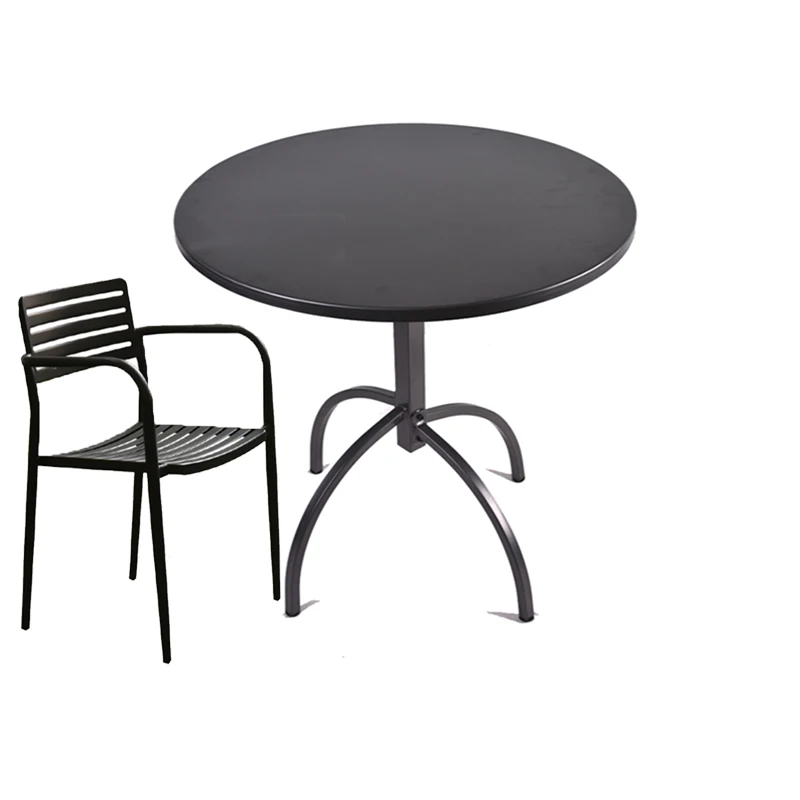 Simple design furniture powder coating outdoor furniture garden table
