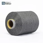 OEKO-TEX recycled polyester and nylon melange yarn blended yarn fabric knitting yarn