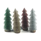 Table Mini Home Pine Needles Christmas Tree Table Top Ornaments Mini Artificial Decoration Trees Multi Colour