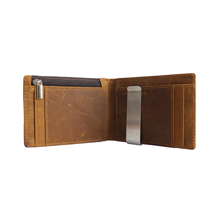 ISO9001 certificate factory directly supply crazy horse leather custom vintage slim wallet men's wallet genuine leather wallet
ISO9001 certificate factory directly supply crazy horse leather custom vintage slim wallet men's wallet genuine leather wallet