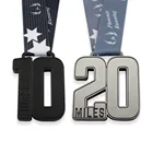 Custom Medals And Trophies Football Medals Wholesale Cheap Custom Metal Logo 3D Round Running Sports Medal