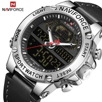 NAVIFORCE New Luxury Men Waterproof Sport Quartz Watches Men fashion Business Watch LED Double display Clock Relogio Masculino
NAVIFORCE New Luxury Men Waterproof Sport Quartz Watches Men fashion Business Watch LED Double display Clock Relogio Masculino