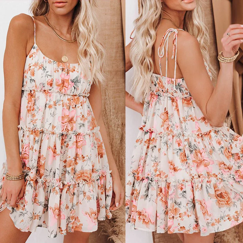 Square Collar Floral Dress 2021 Beach Spaghetti Strap Dress Woman Summer Floral Dress
Square Collar Floral Dress 2021 Beach Spaghetti Strap Dress Woman Summer Floral Dress