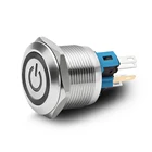 22mm direct operation rainproof cree hoist push button switch