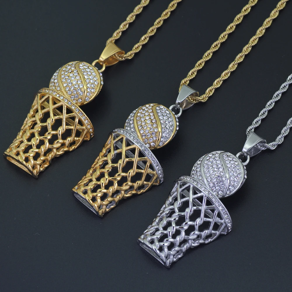 SN124 Hip Hop Pendant Necklace Stainless Steel Jewelry
SN124 Hip Hop Pendant Necklace Stainless Steel Jewelry