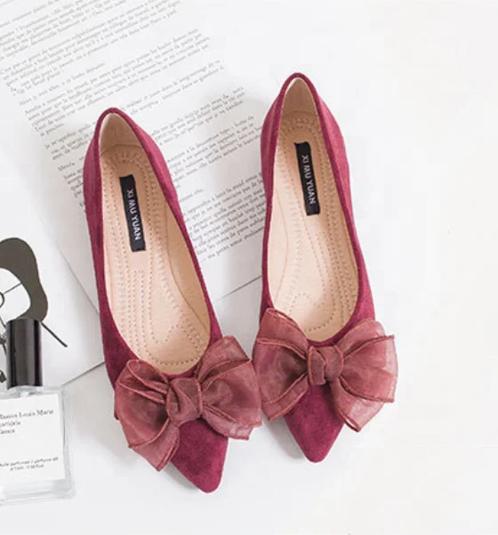 Spring new shallow bow bow single shoes pointed toe suede flat shoes egg roll soft sole European and American large size, Beige,black,pink,purple
Spring new shallow bow bow single shoes pointed toe suede flat shoes egg roll soft sole European and American large size, Beige,black,pink,purple