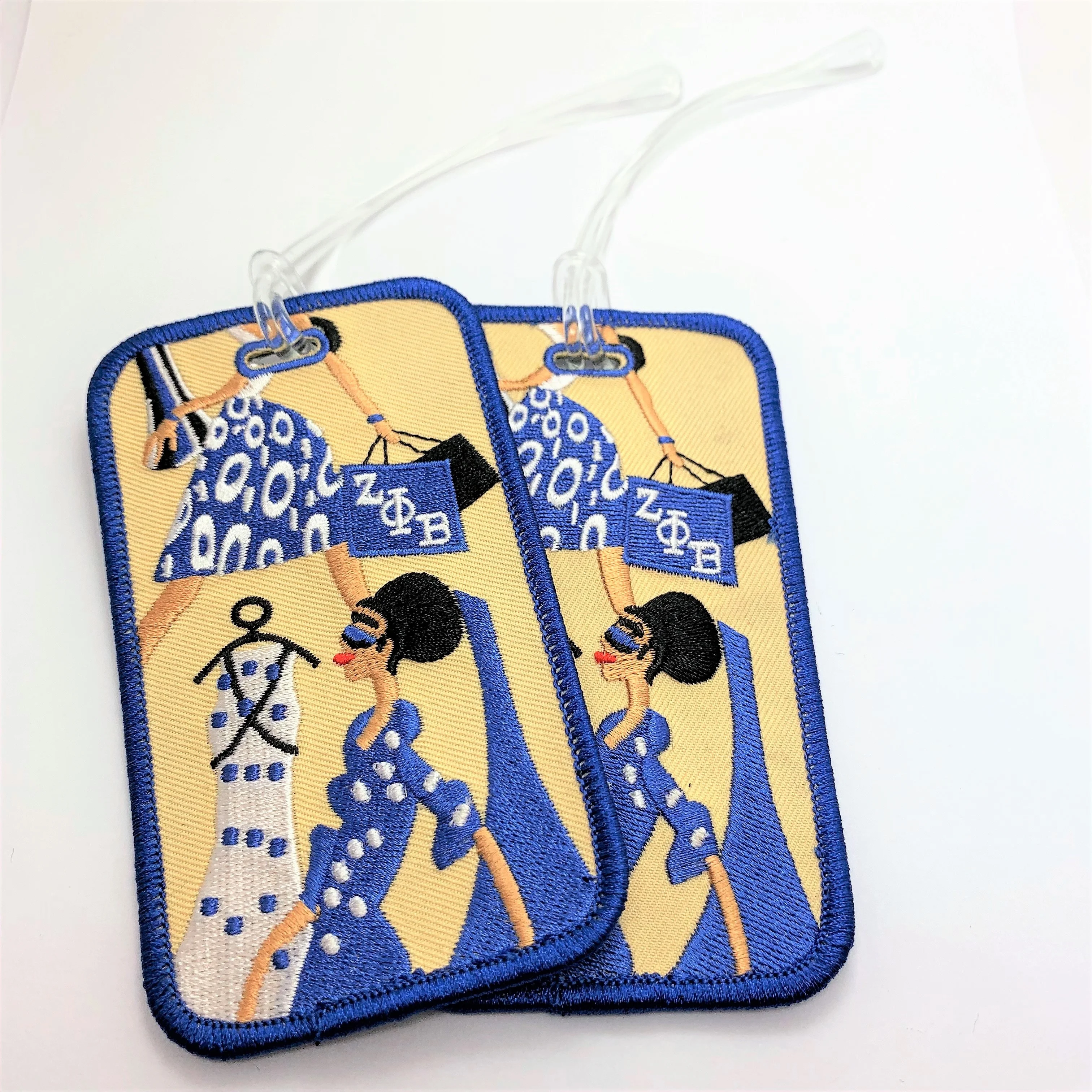 Clothing Accessories Luggage Tag Zeta Phi Beta Sorority DIVA Id/Luggage Tag, Pantone color
Clothing Accessories Luggage Tag Zeta Phi Beta Sorority DIVA Id/Luggage Tag, Pantone color