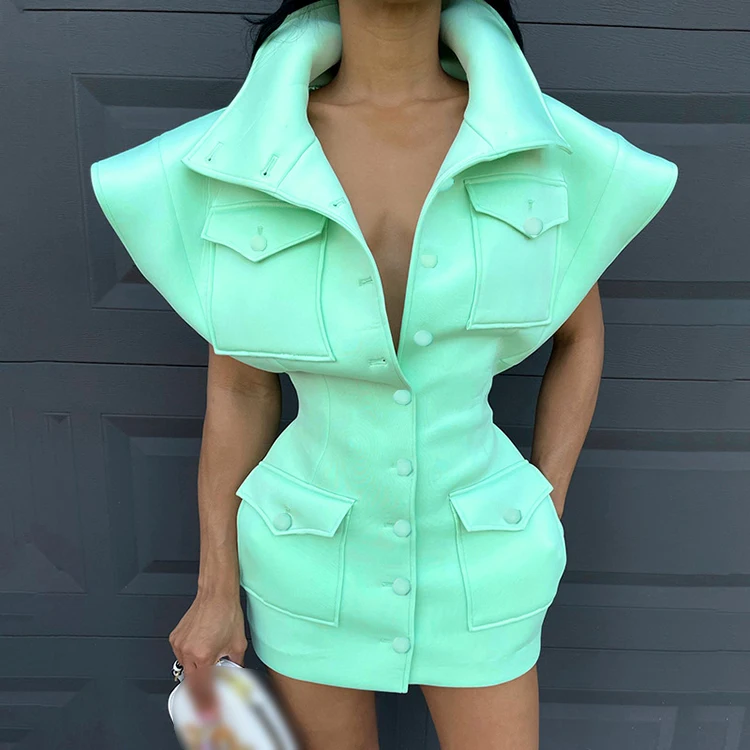 2021 Boutique New Designs Women Clothing 2022 Ladies Dress Wholesale Solid Button Up Unique Tops Fall Fashion Long Coat, Green,pink,yellow,black
2021 Boutique New Designs Women Clothing 2022 Ladies Dress Wholesale Solid Button Up Unique Tops Fall Fashion Long Coat, Green,pink,yellow,black