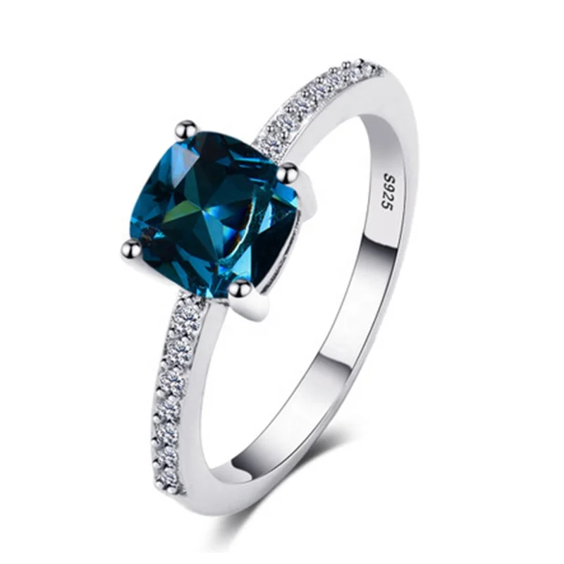 Ladies Luxury 4 Colors Square Crystal Cubic Zircon Thin Chic Silver Color Rings For Women Engagement Stone Jewelry, Picture shows
Ladies Luxury 4 Colors Square Crystal Cubic Zircon Thin Chic Silver Color Rings For Women Engagement Stone Jewelry, Picture shows