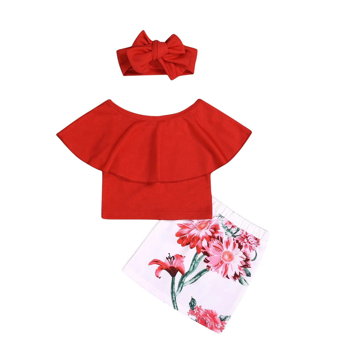 Wholesale stock girl clothing set trendy elegant children girl clothes fashion summer girl dress, Red
Wholesale stock girl clothing set trendy elegant children girl clothes fashion summer girl dress, Red