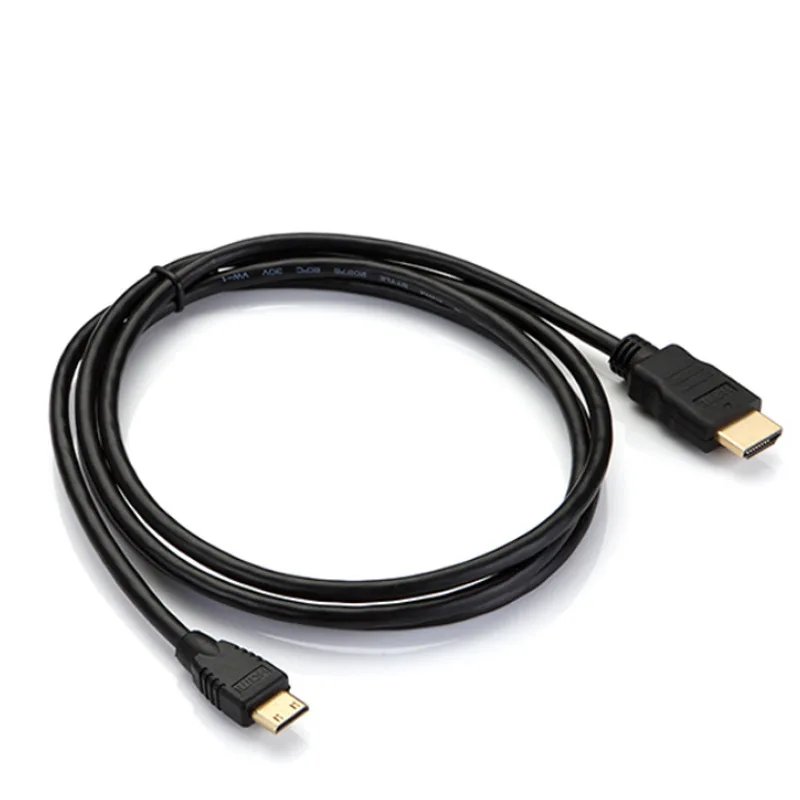 

High speed 5FT 1.5M V1.4 Male to Male HDMI to Micro HDMI Cable Mini HDMI cable 1M 1080p 1440p for HDTV PS3 XBOX 3D LCD