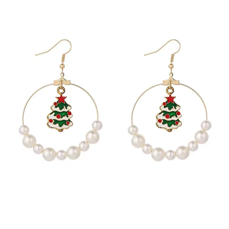 Handcrafted Silver Plated Hook Earrings Christmas Snow Flake Trees Earrings Father Christmas Red Green Beads Earrings
Handcrafted Silver Plated Hook Earrings Christmas Snow Flake Trees Earrings Father Christmas Red Green Beads Earrings