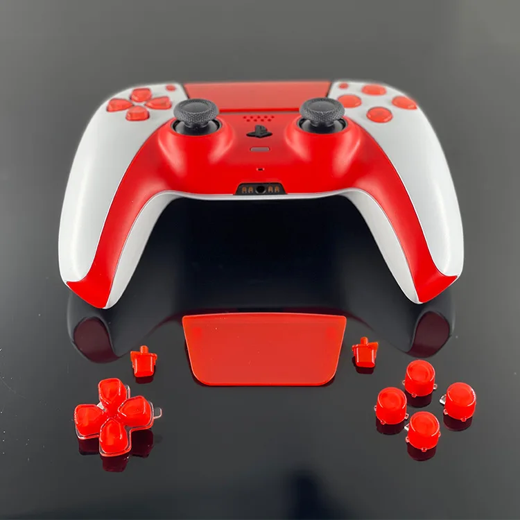 New Arrival Decorative Strip Button Replacement Kit For PS5 Controller Button Game Accessories, Multicolor
New Arrival Decorative Strip Button Replacement Kit For PS5 Controller Button Game Accessories, Multicolor