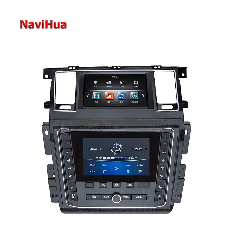 NaviHua Android 9 DSP 8 INCH dual screen For Nissan Y62 2012-2020 2 Din Multimedia Dvd Player Stereo Monitor Radio VIDEO AUDIO
NaviHua Android 9 DSP 8 INCH dual screen For Nissan Y62 2012-2020 2 Din Multimedia Dvd Player Stereo Monitor Radio VIDEO AUDIO