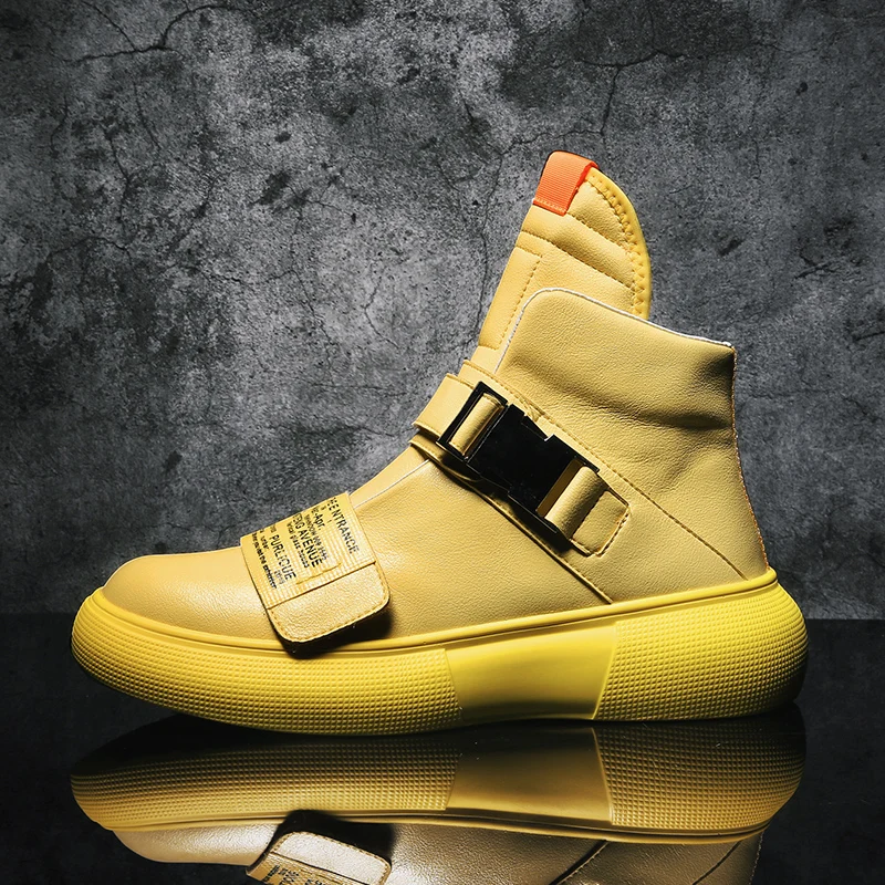 New Street Style Hip Hop Sneakers Men's boots leather Running Shoes for Men Comfortable Walking Shoes Men Leather Genuine
New Street Style Hip Hop Sneakers Men's boots leather Running Shoes for Men Comfortable Walking Shoes Men Leather Genuine