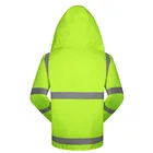 Work Wear New Hi Visibility Work Wear Sets Jacket And Pants Reflective Tape