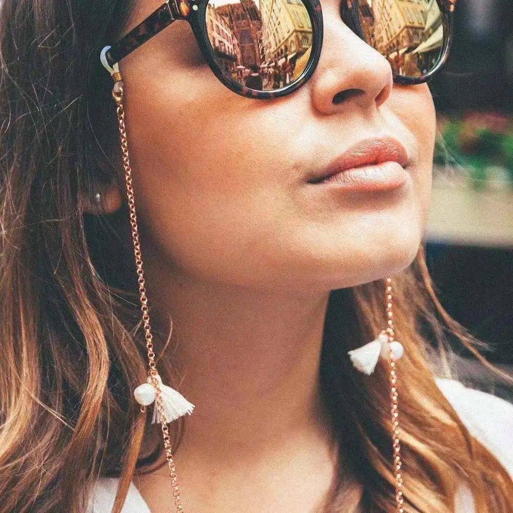 pearl tassel eyewear chain sunglasses cord rope glasses accessories wholesale (SK1208), As picture
pearl tassel eyewear chain sunglasses cord rope glasses accessories wholesale (SK1208), As picture