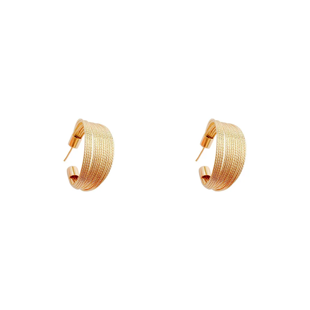 New Fashion unique design 2021 Hotselling with kc gold plated High Quality punk style earring for unisex men and women
New Fashion unique design 2021 Hotselling with kc gold plated High Quality punk style earring for unisex men and women