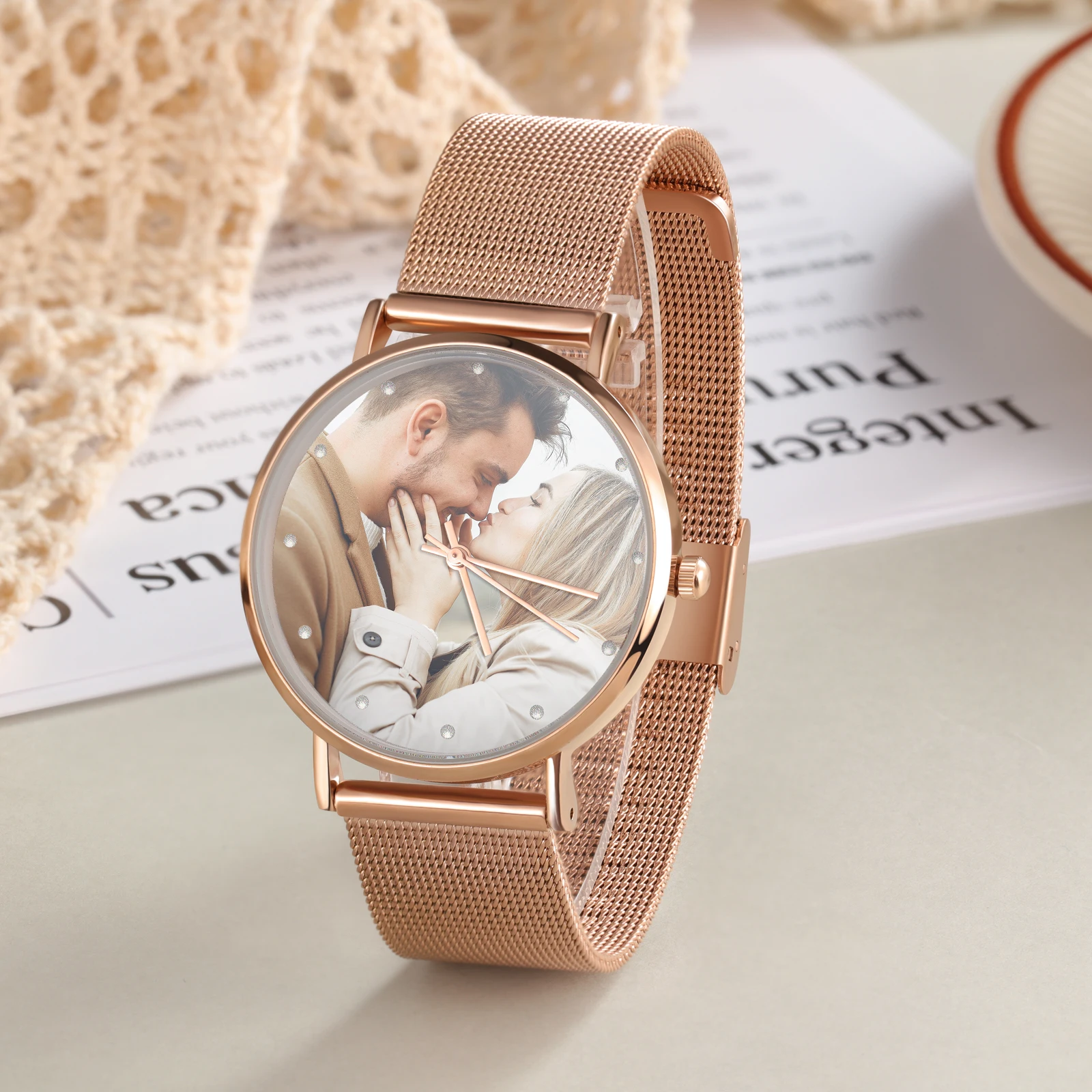 Fashion Ladies Custom Photo Watches Round Shape 36Mm Wristwatches For Girlfriend Gift
Fashion Ladies Custom Photo Watches Round Shape 36Mm Wristwatches For Girlfriend Gift