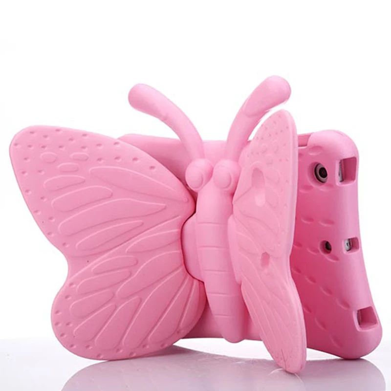 Fashionable popular Rubber Butterfly Cartoon drop-proof Tablet Cover for Kids for Ipad Mini Ipad Mini 1/2/3/4/5, Multi colors
Fashionable popular Rubber Butterfly Cartoon drop-proof Tablet Cover for Kids for Ipad Mini Ipad Mini 1/2/3/4/5, Multi colors