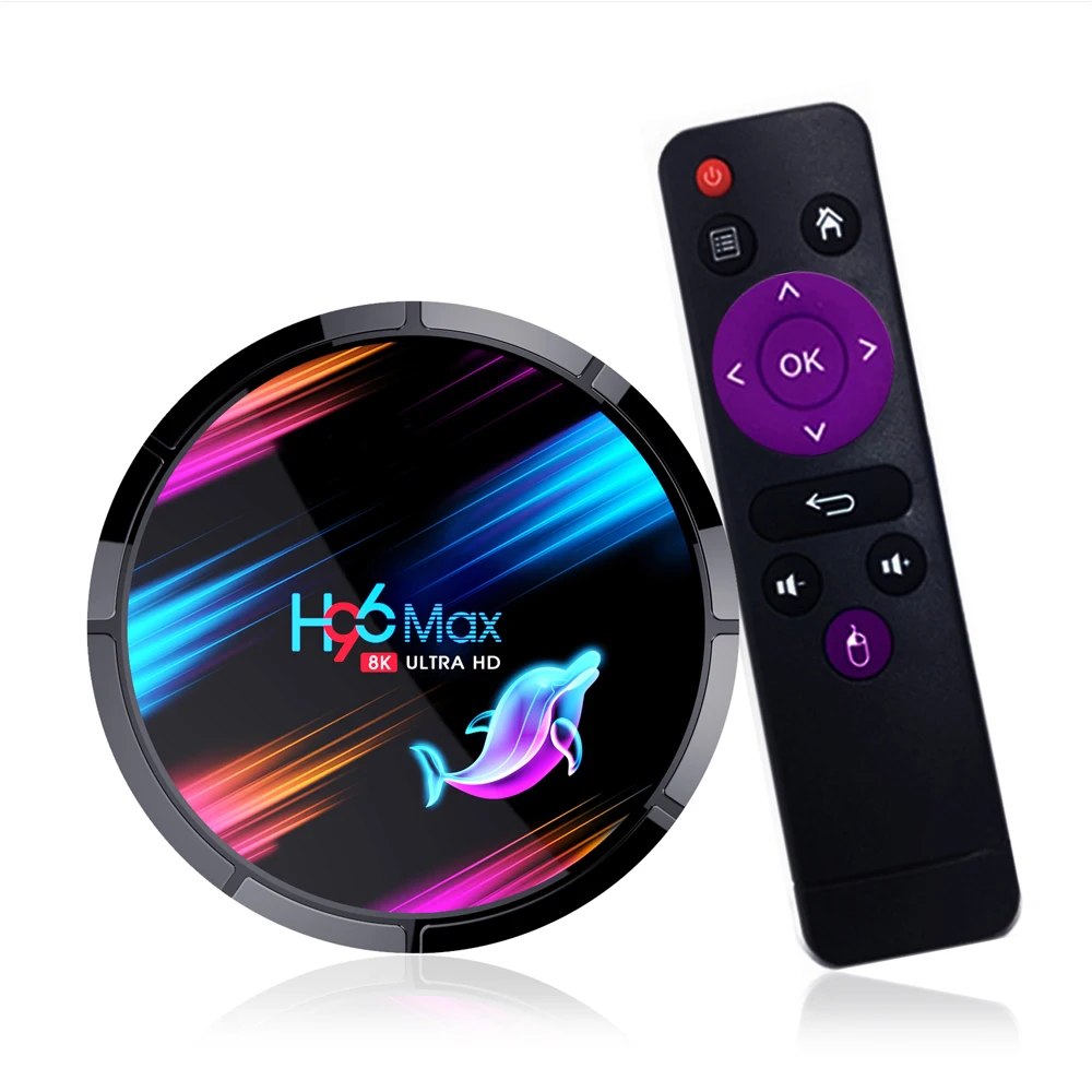 H96 MAX PLUS smart Greek android tv box 4G 64G Android 8.1 great box tv receiver 4k Arabic USA Netherlands Noway IPTV reseller
H96 MAX PLUS smart Greek android tv box 4G 64G Android 8.1 great box tv receiver 4k Arabic USA Netherlands Noway IPTV reseller