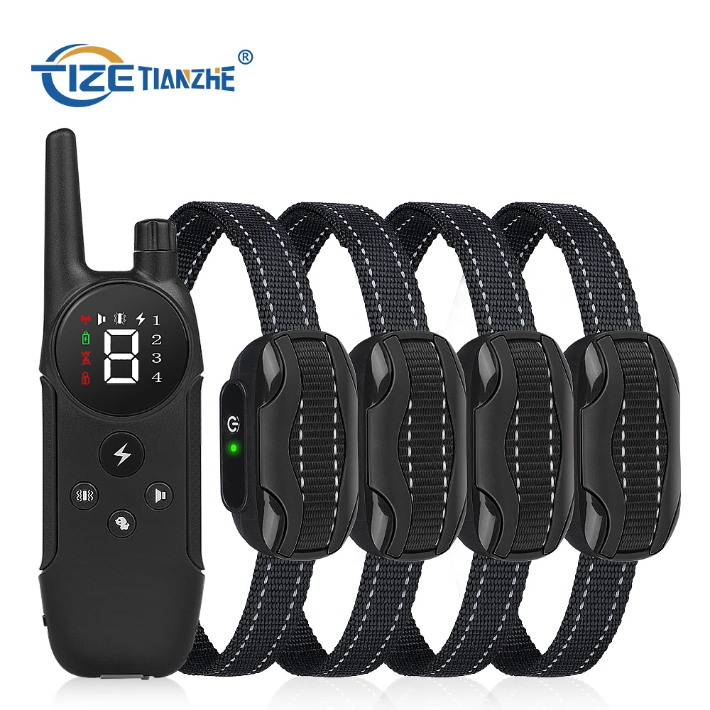 Best Electronic Dog Training Collars 300M Waterproof Pet Dog Training Shock Collar For 4 Dogs Training
Best Electronic Dog Training Collars 300M Waterproof Pet Dog Training Shock Collar For 4 Dogs Training