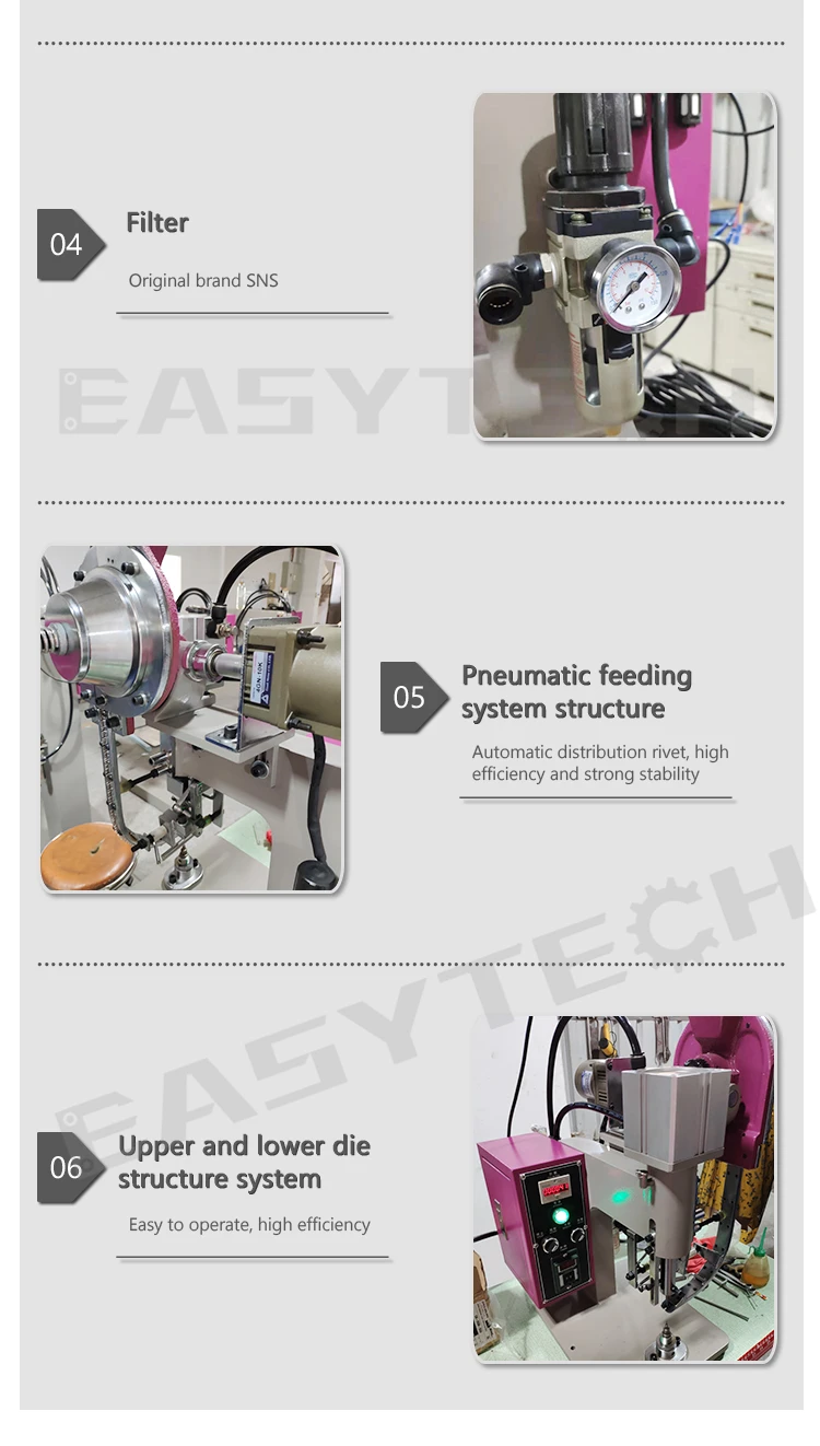 Eyeleting Pressing Machine Pallet Collar Hinges Hollow Rivet for Electronic Appliances